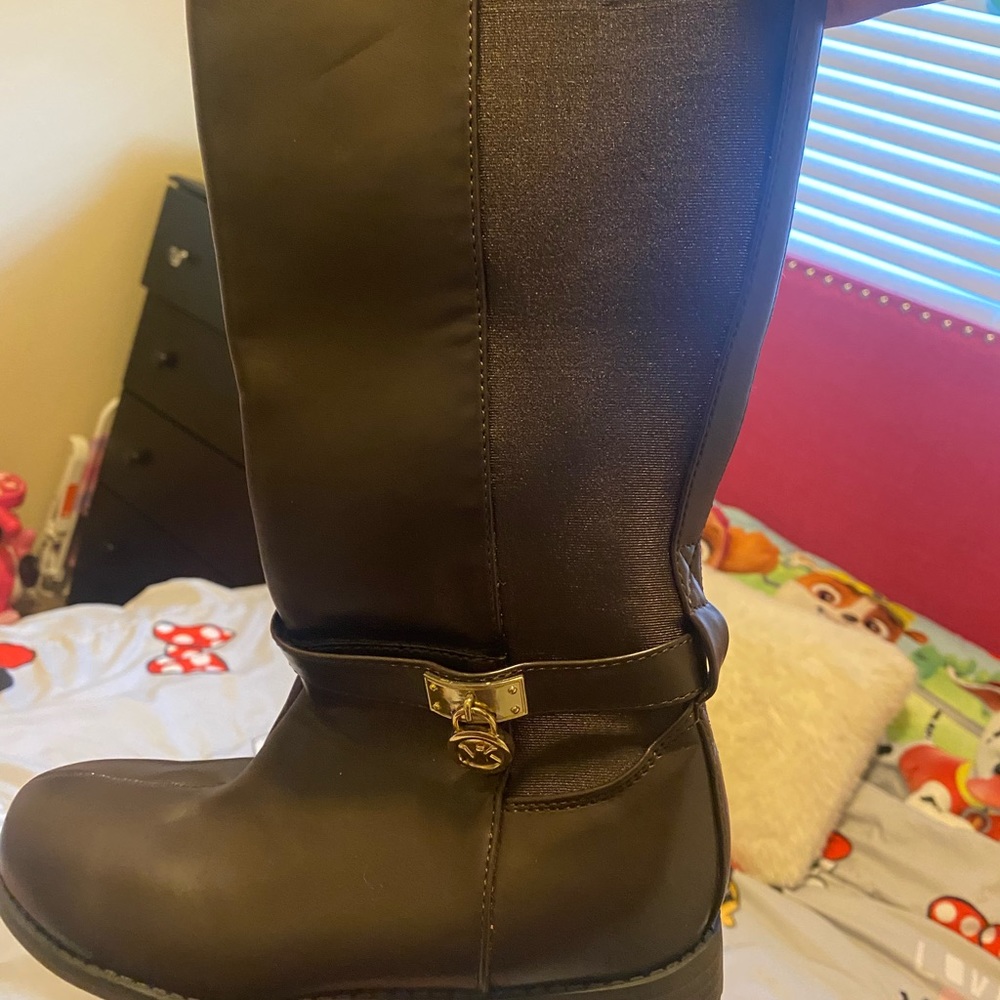 Brown MK KID Boots